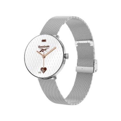 Reebok Glow RV-GL2-L0-A1S1-BB Silver Stainless Steel Women Smartwatch